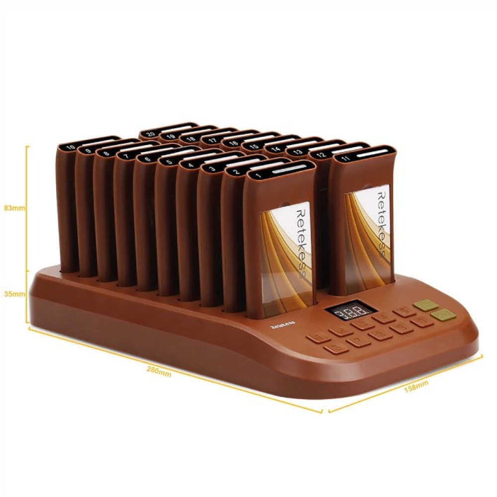 Klientu iskvietimo sistema – 20 vartotoju Retekess T116