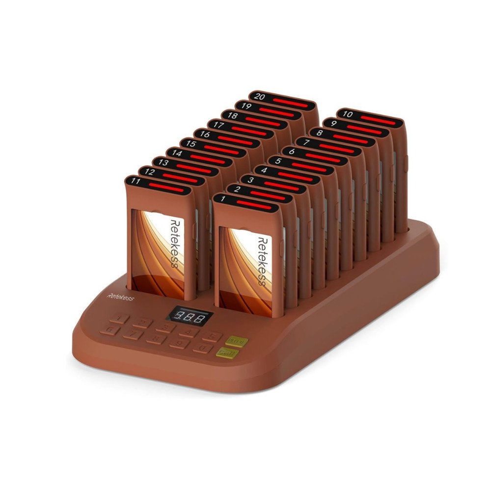 Klientu iskvietimo sistema – 20 vartotoju Retekess T116