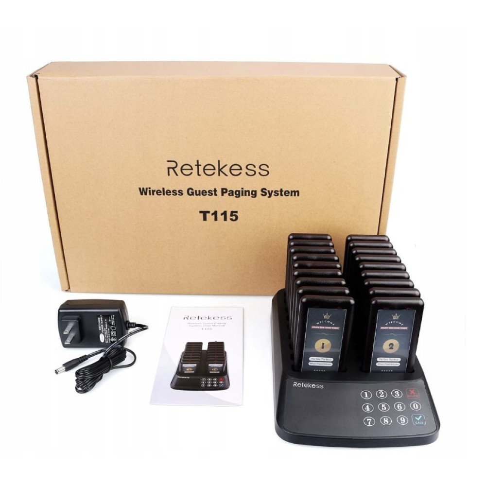 Klientu iskvietimo sistema – 18 vartotojų Retekess T115