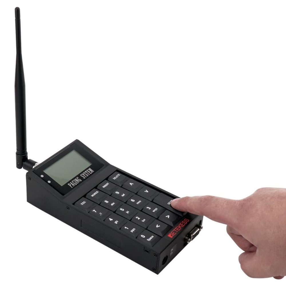 Klientų iškvietimo sistema – 10 vartotojų Retekess TD159 Smart Ilgos Distancijos