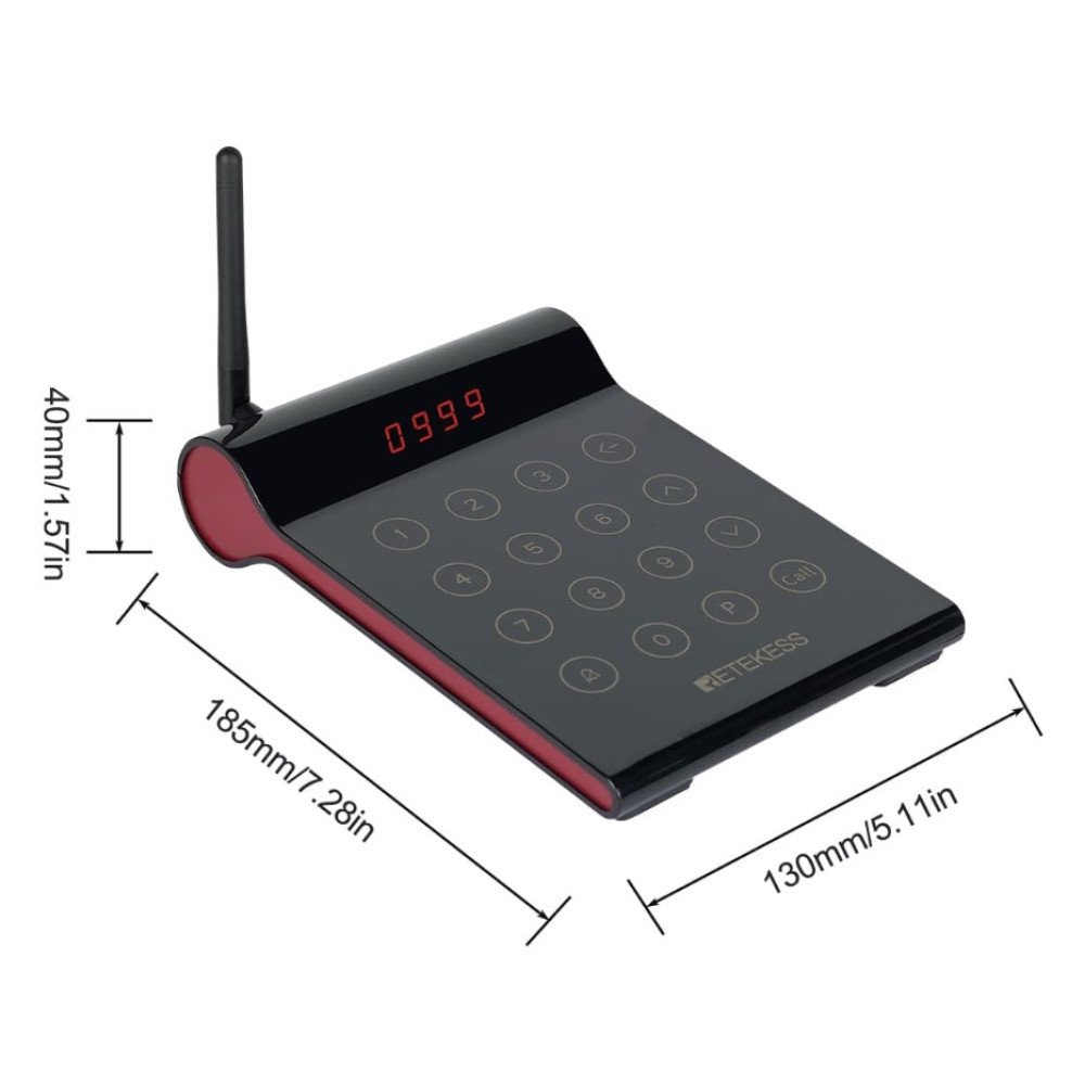 Klientų iškvietimo sistema – 40 vartotojų Retekess TD164 800m