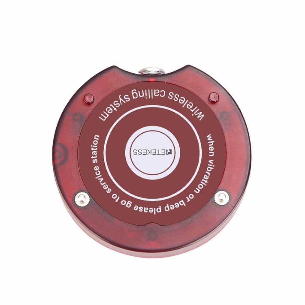 Klientų iškvietimo sistema – 10 vartotojų Retekess TD165 (SU-668) Red