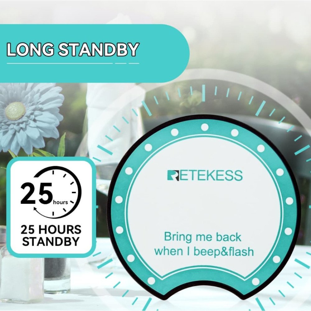 Klientų iškvietimo sistema – 24 vartotojų Retekess TD168R Klientų iškvietimo sistema – 24 vartotojų Retekess TD168R