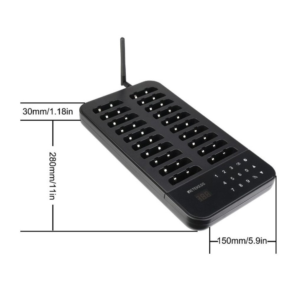 Klientu iskvietimo sistema – 20 vartotoju Retekess TD173