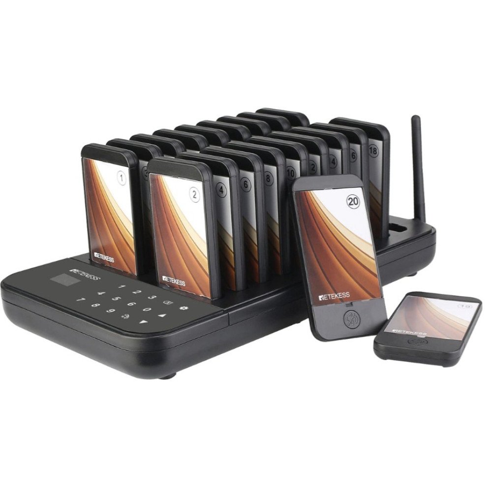 Klientu iskvietimo sistema – 20 vartotoju Retekess TD173