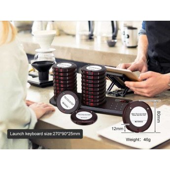  Klientų iškvietimo sistema – 20 vartotojų Retekess TD163